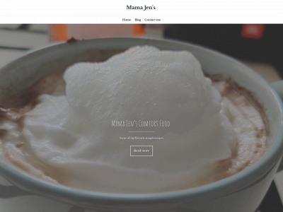 mamajenscomfortfood.com snapshot