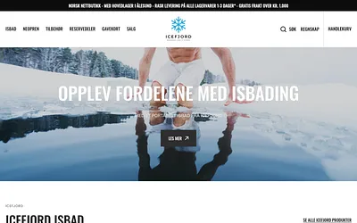 icefjord.no snapshot