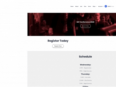 iafconference.com snapshot