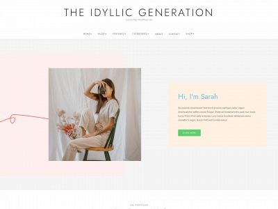 theidyllicgeneration.org snapshot