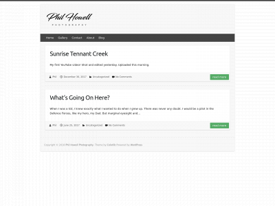 phil-howell.com snapshot