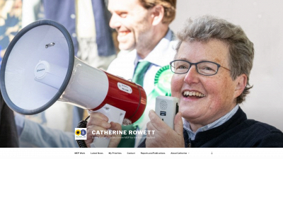 catherinerowett.org snapshot