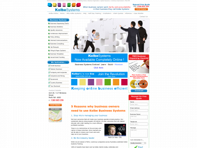 kolbesystems.com.au snapshot