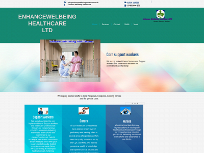 enhancewellbeinghealthcare.co.uk snapshot