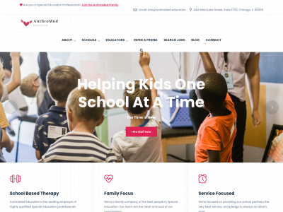 anthromed.education snapshot