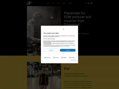 phillowmusic.com snapshot