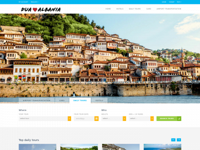 duaalbania.com snapshot