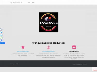 chettosdeportes.com snapshot