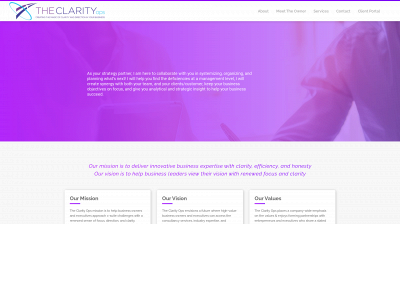 theclarityops.com snapshot