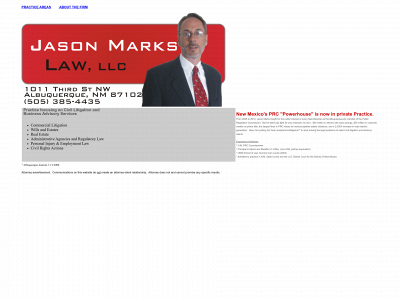 jasonmarks.com snapshot