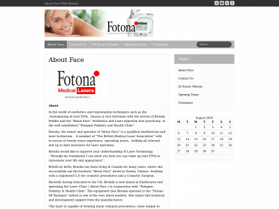aboutfacewithbrenda.com snapshot