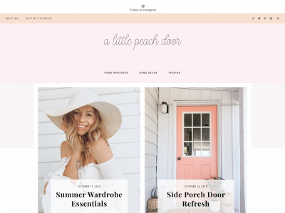 alittlepeachdoor.com snapshot