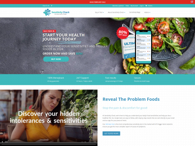 sensitivitycheck.com snapshot