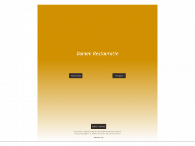 damenrestauratie.be snapshot