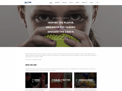 onesoftball.com snapshot