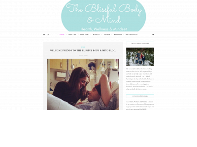 theblissfulbodyandmind.com snapshot