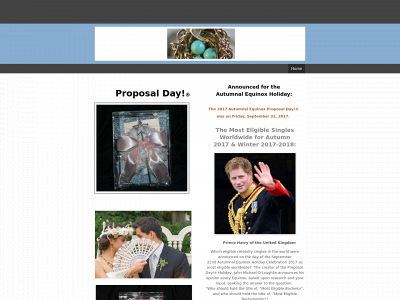 proposalday.com snapshot