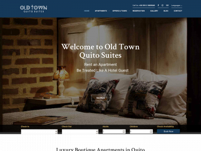 oldtownquitosuites.com snapshot