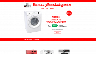 thomashaushaltsgeraete.at snapshot