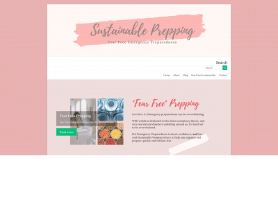 sustainableprepping.com snapshot