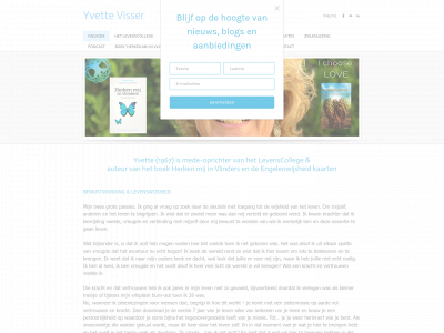 www.yvettevisser.nl snapshot