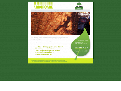 arborcare.be snapshot