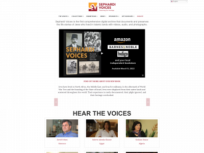sephardivoices.com snapshot