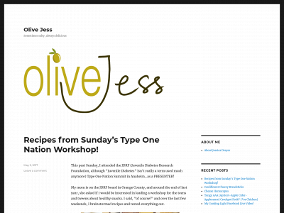 olivejessblog.com snapshot