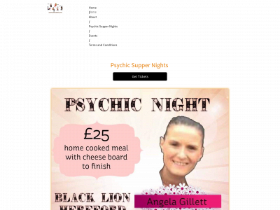 enchantedspiritparanormalevents.co.uk snapshot