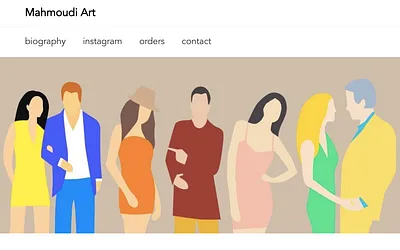 mahmoudi-art.com snapshot