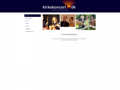 kirkekoncert.nu snapshot