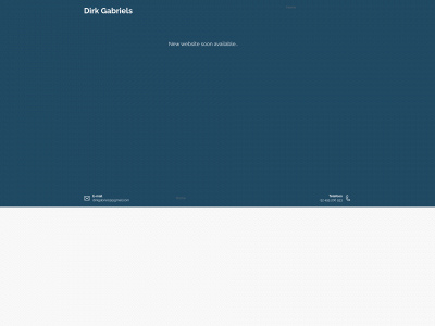dirkgabriels.be snapshot
