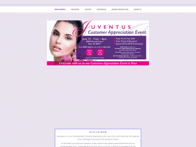 juveskin.com snapshot