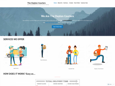 thedaytoncouriers.com snapshot
