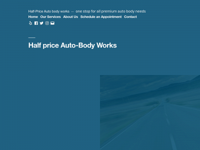 halfpriceautobodyworks.com snapshot