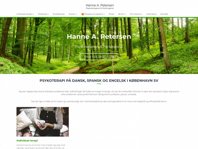 hannepetersen.dk snapshot