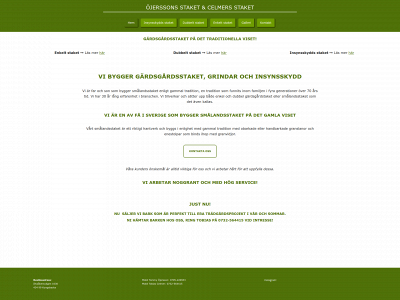 ojerssonsstaket.se snapshot