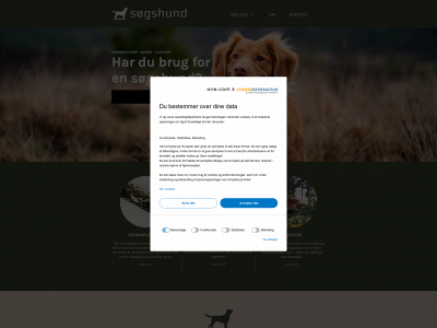 soegshund.dk snapshot