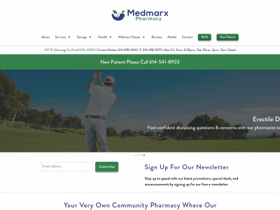 medmarxpharmacy.com snapshot