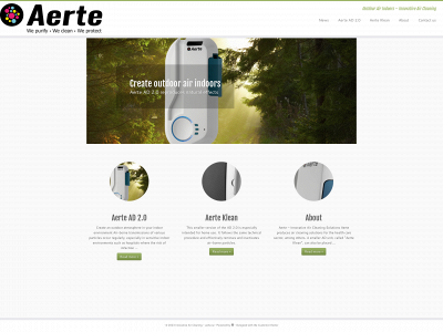 aerte.se snapshot