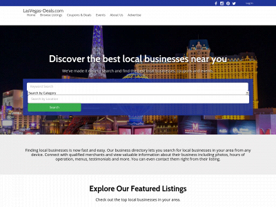 lasvegas-deals.com snapshot