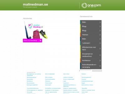malinedman.se snapshot
