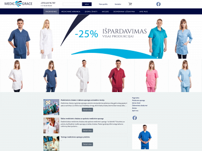 medicgrace.lt snapshot