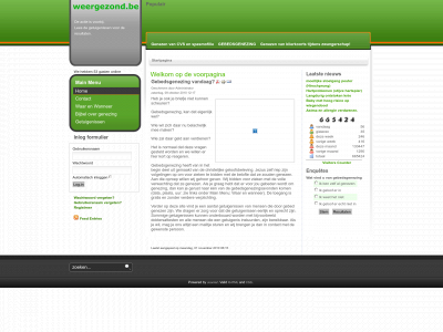 weergezond.be snapshot