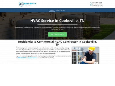 cookevillehvacpros.com snapshot