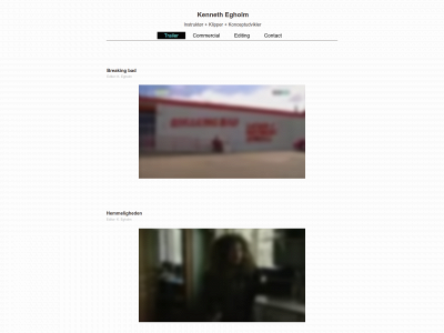 kennethegholm.dk snapshot