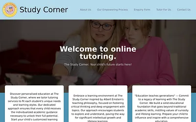studycorner.uk snapshot
