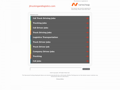 jltruckingandlogistics.com snapshot