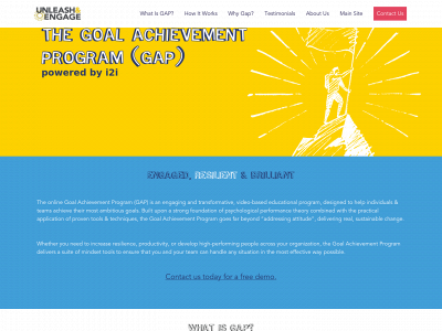 unleashthegap.com snapshot