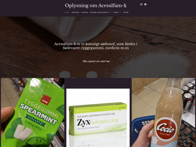 acesulfamk.dk snapshot
